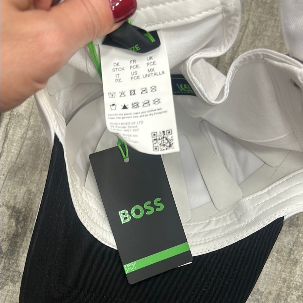 Boss White Cap - Picture 4 of 6